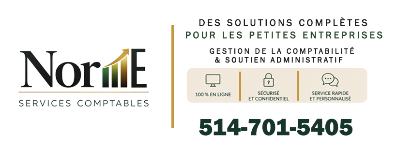 NormE Services Comptables — Des solutions complètes pour les petites entreprises